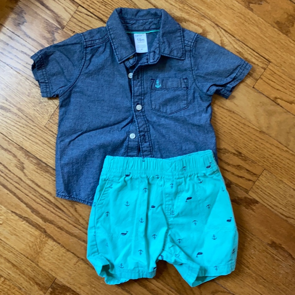 Carter’s Nautical Outfit